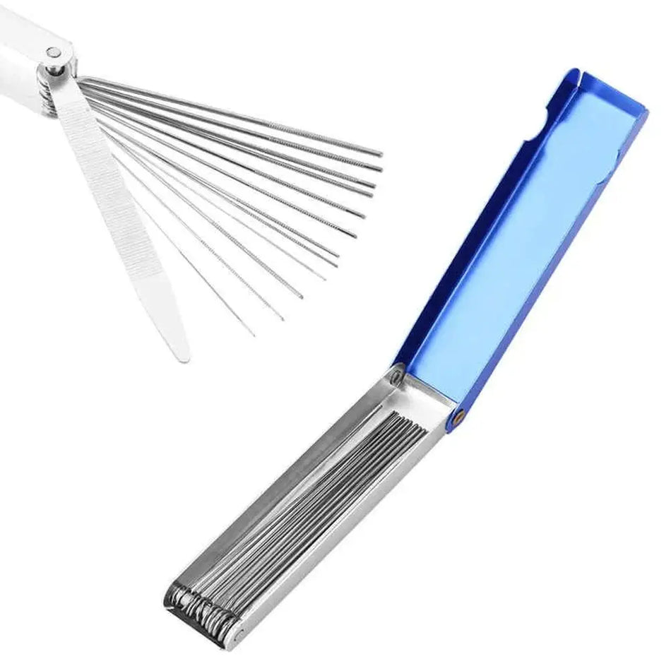 Gas nozzle cleaner set