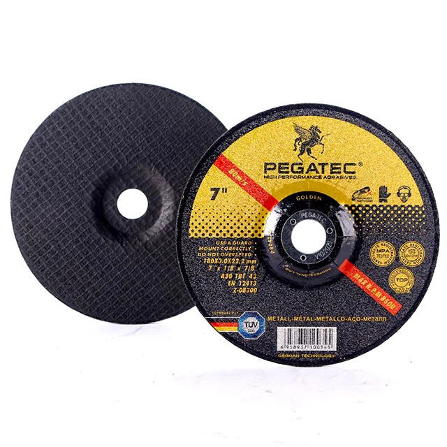 Steel abrasive cutting discs