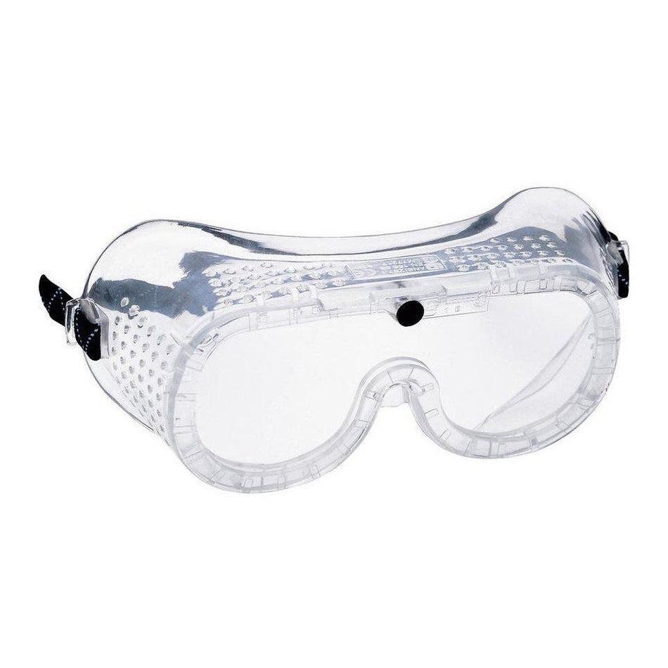 Anti scratch + anti fog direct vent clear lense goggles