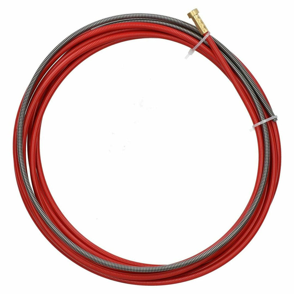 Red 1.0mm-1.2mm 4.5m Steel mig torch liners