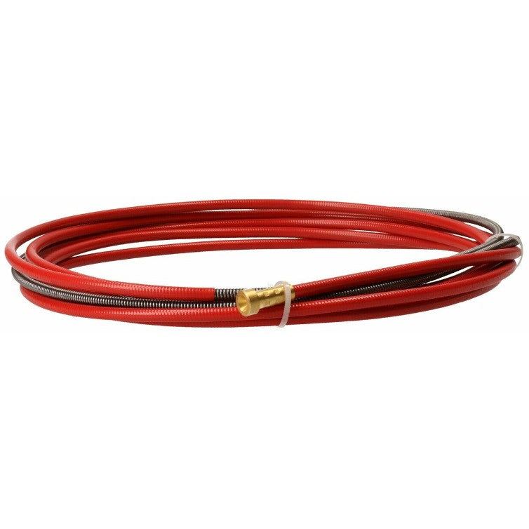 Red 1.0mm-1.2mm 4.5m Steel mig torch liners
