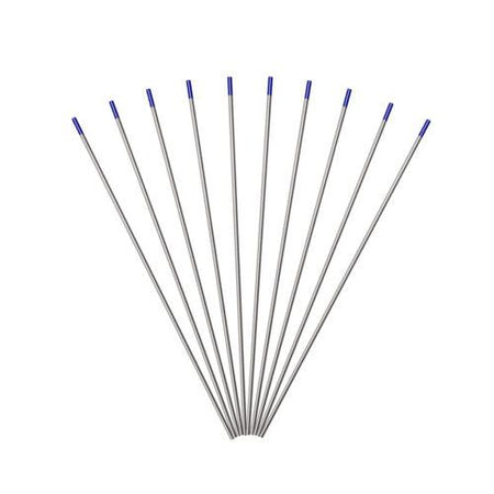 150mm Blue tip 2% Lanthanated tig tungsten electrode rods