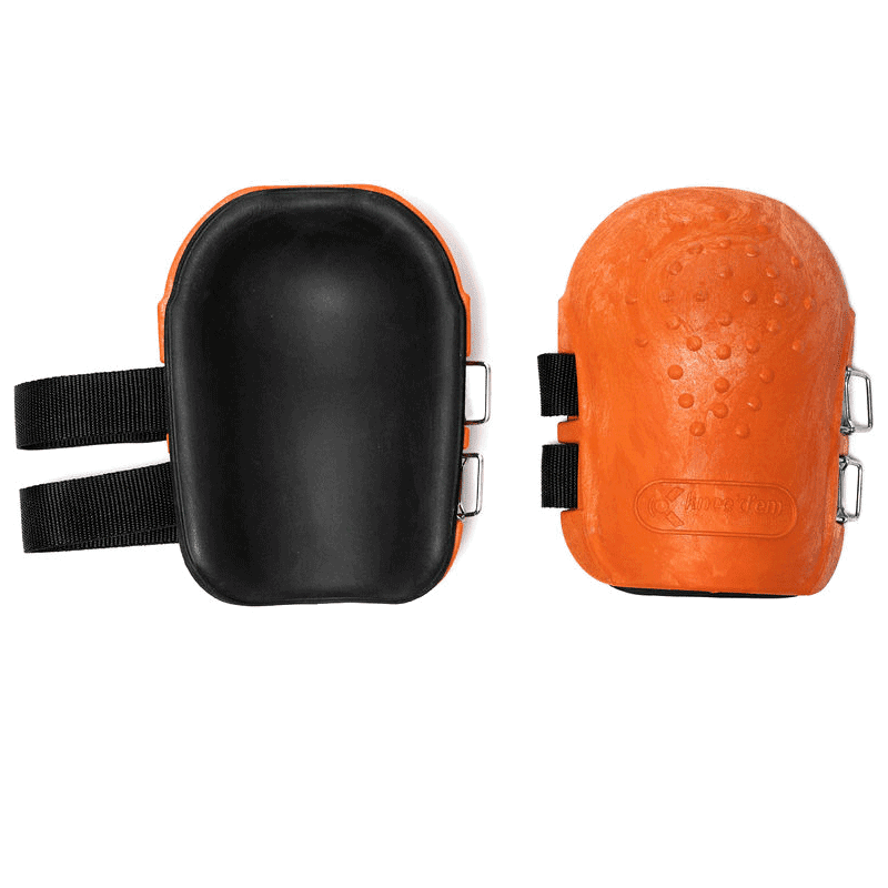 Adjustable orange foam knee pad