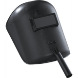 Flip front hand held welding helmet