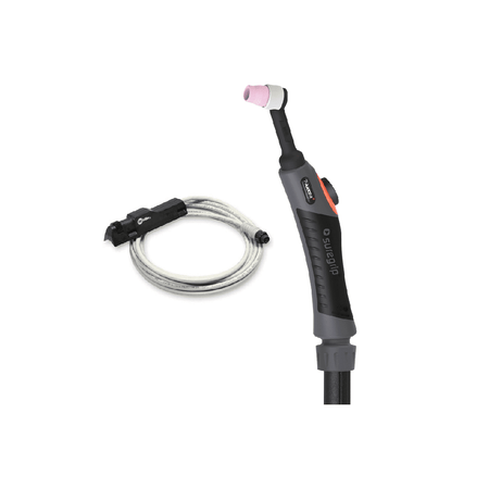 WP18 Water cooled tig torch + Miller amperage remote control