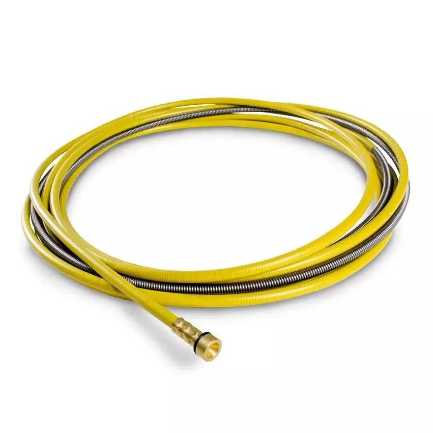 Yellow 1.2mm-1.6mm 4.5m Steel mig torch liners