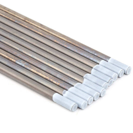 White tip zirconiated 150mm tig tungsten electrode rods